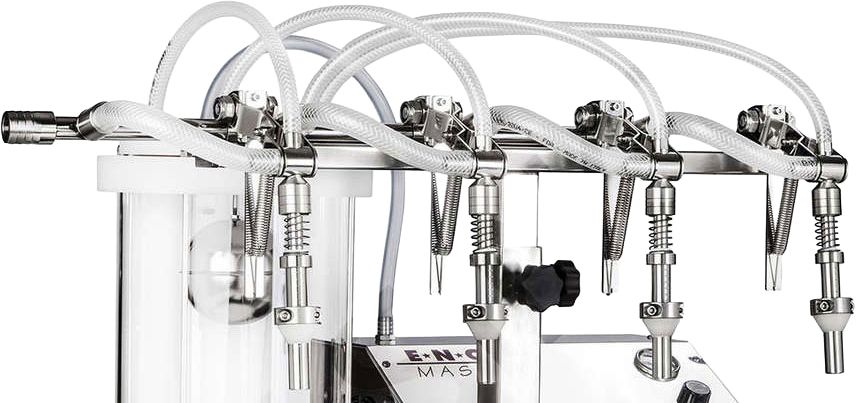 Enolmaster kit 4 becchi standard inox