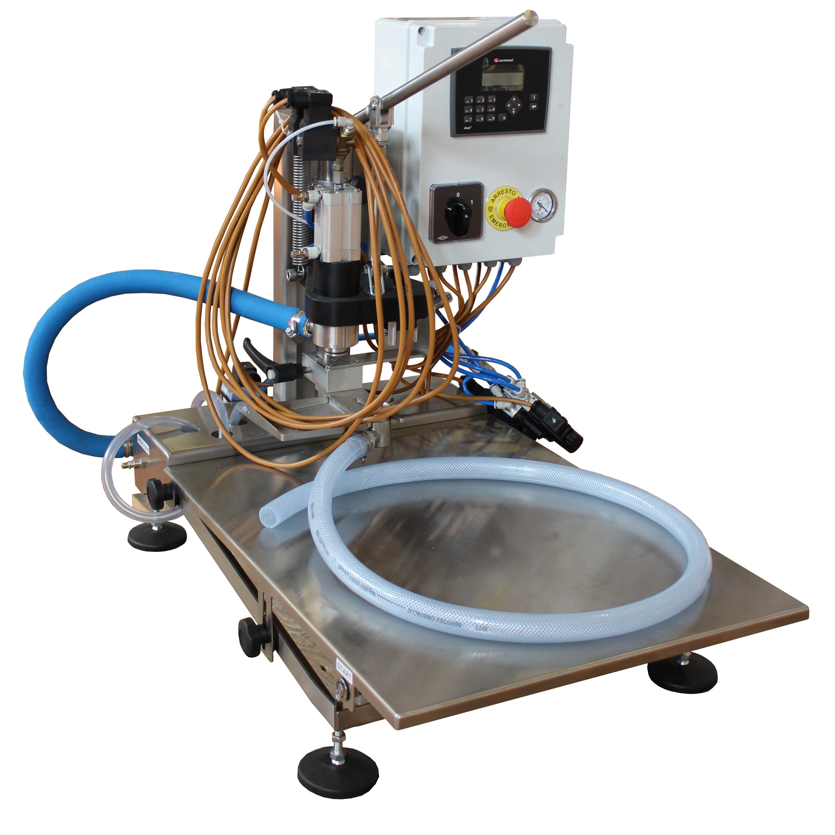 Bag in Box Filler frutty hot filling 90°C tabletop