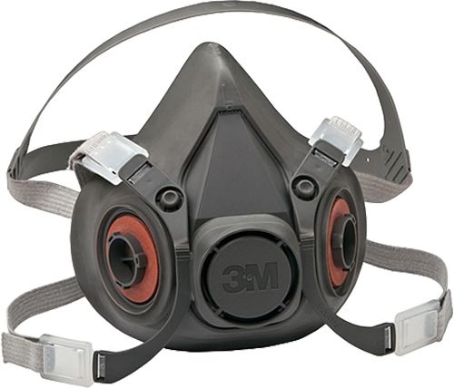 3M HALBMASKE 6200 FÜR 2 FILTER GRÖSSE M#