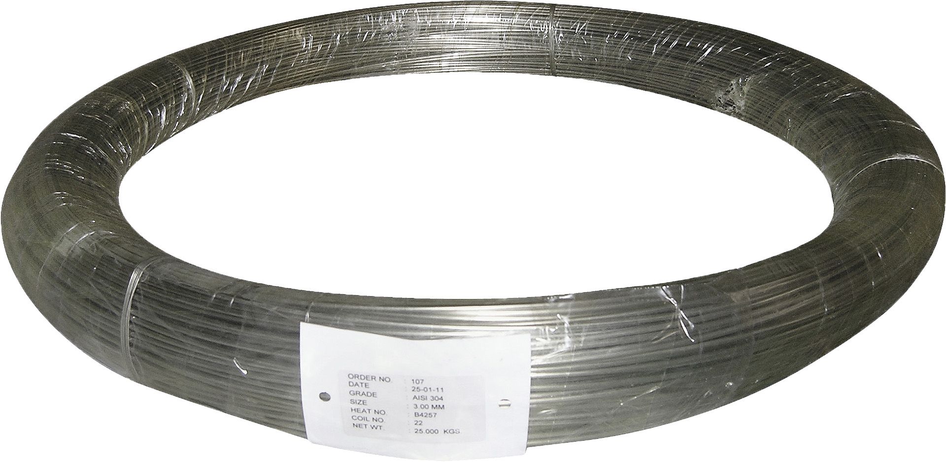 Inoxdraht 3,5mm Ringe 13,24m/kg 25kg