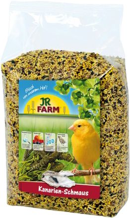 JR Birds BasicFood Kanarien-Schmaus 1kg 4/Ka