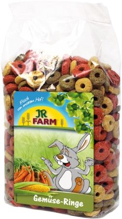 JR Anelli verdure per roditori e conigli nano 200g