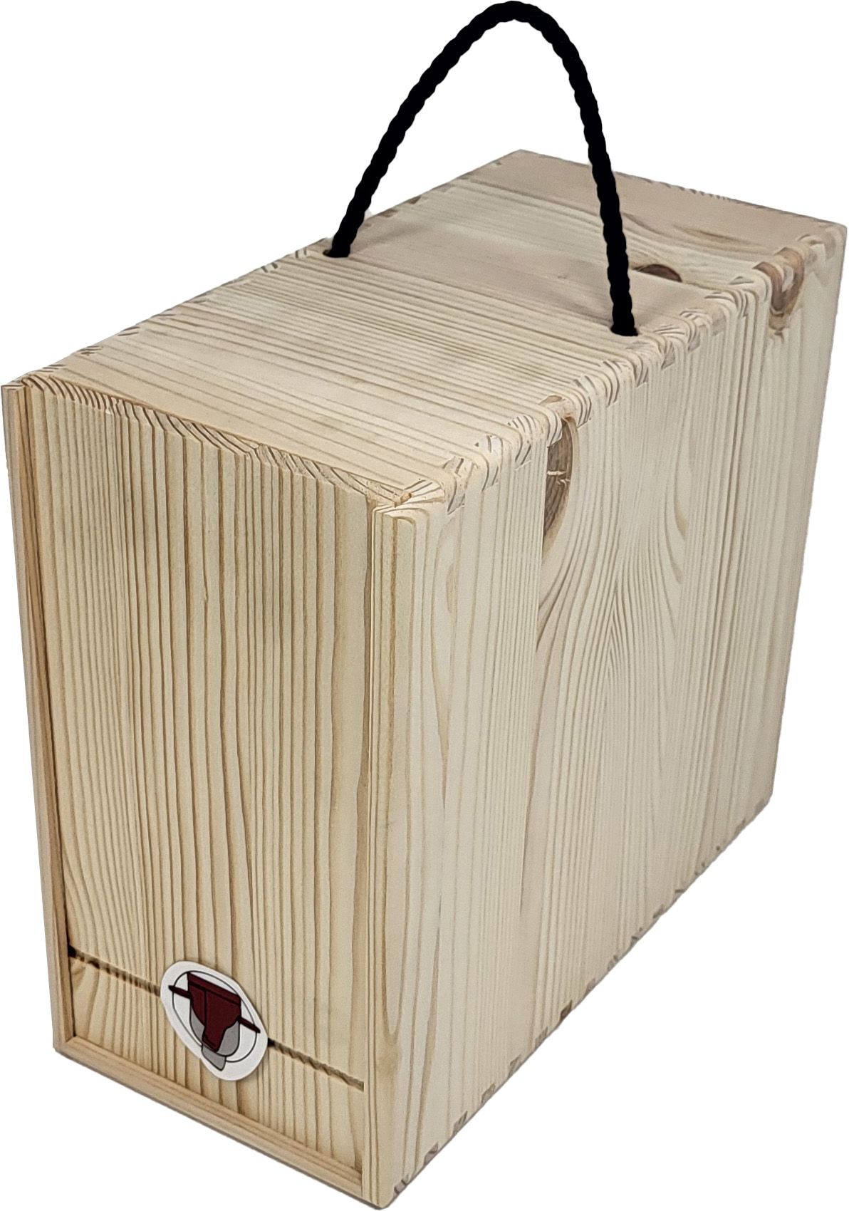 Bag in Box Holzbox für 5lt Beutel