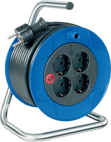 Avvolgicavo 4x Schuko 15m 3G1,5 Kompakt ST 180 230V/16A