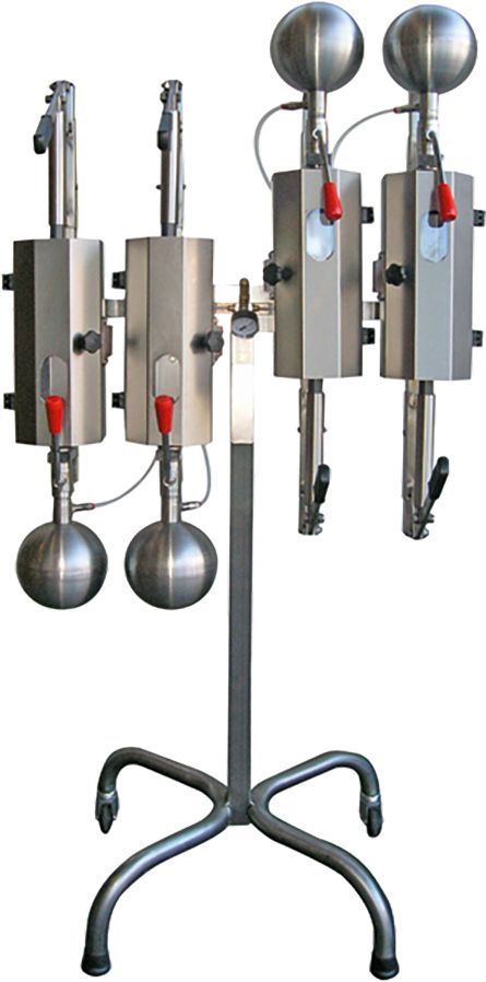 Karbonisator 2+2 für Getränke (Cidre) CE Norm