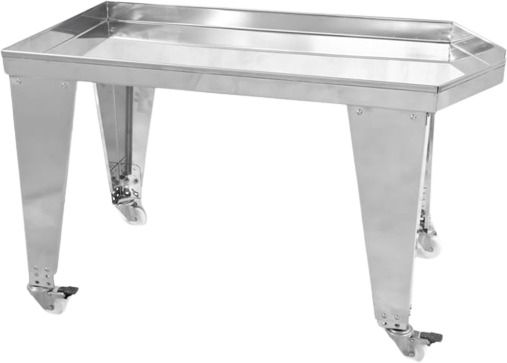 Drip tray stainless steel 140x70x8