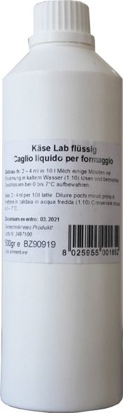 Caglio formaggio Bio 500gr