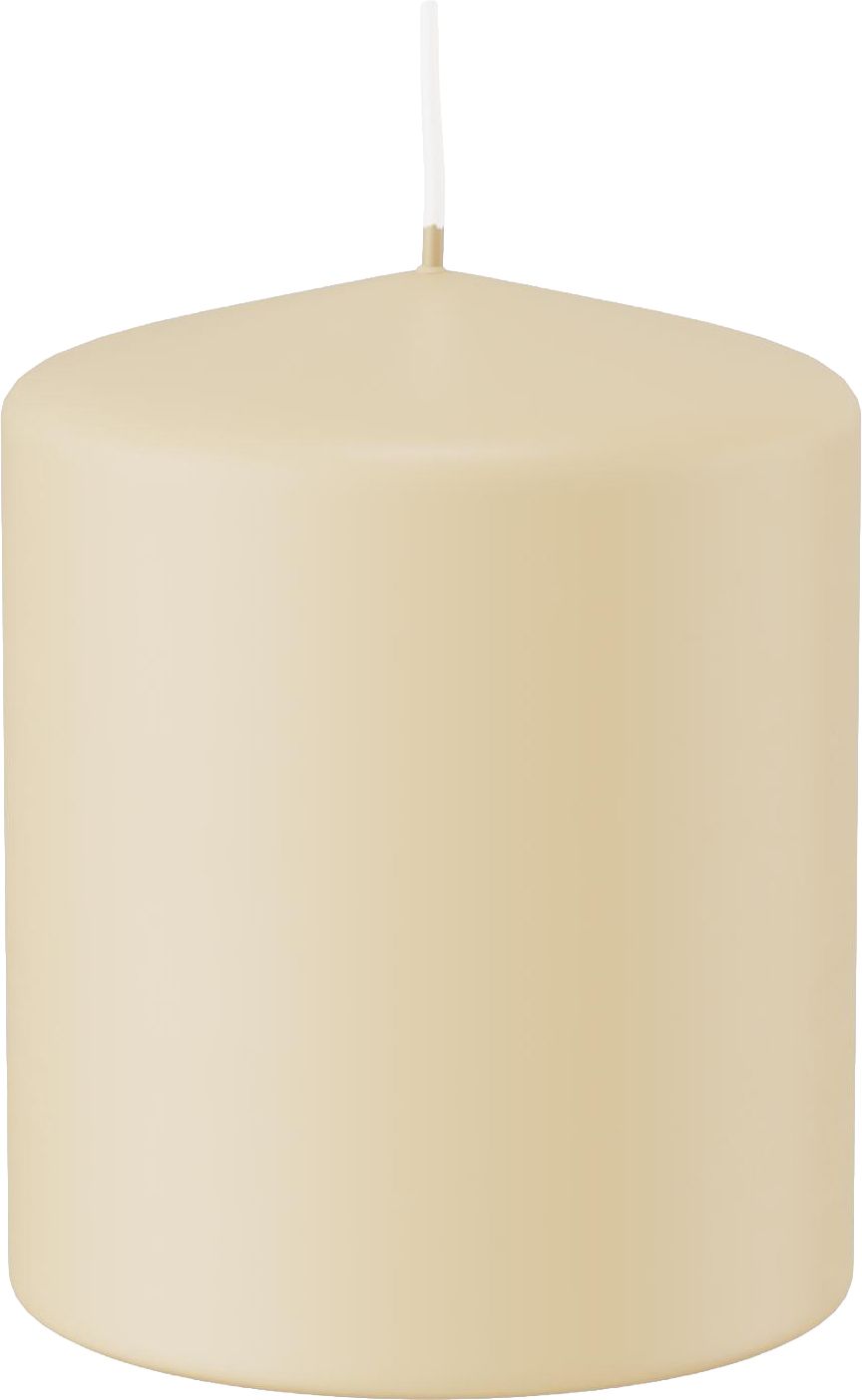 Candela cilindrica „Biscotto“ H60 Ø48mm