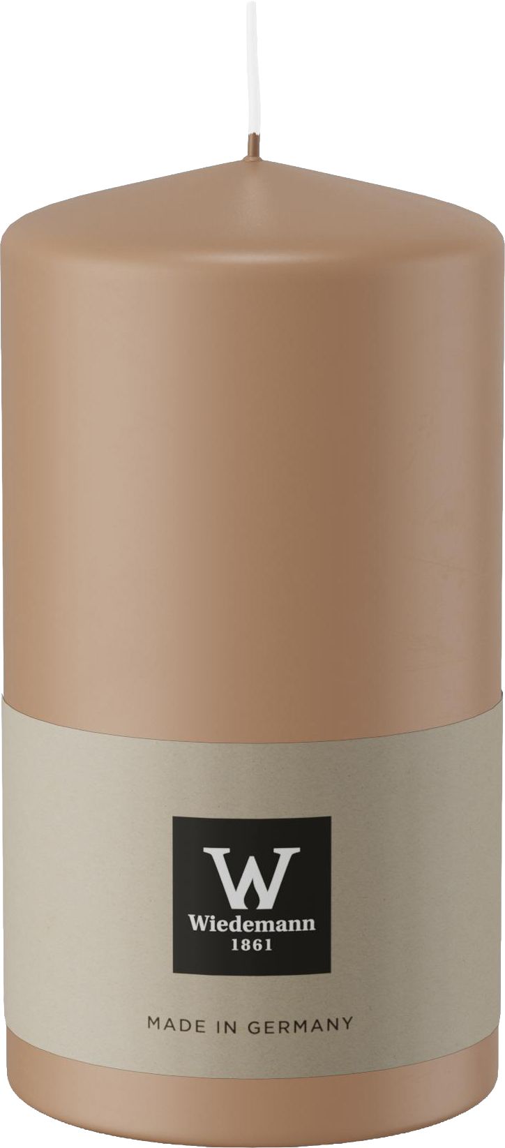 Candela cilindrica „Caramello“ H130 Ø68mm