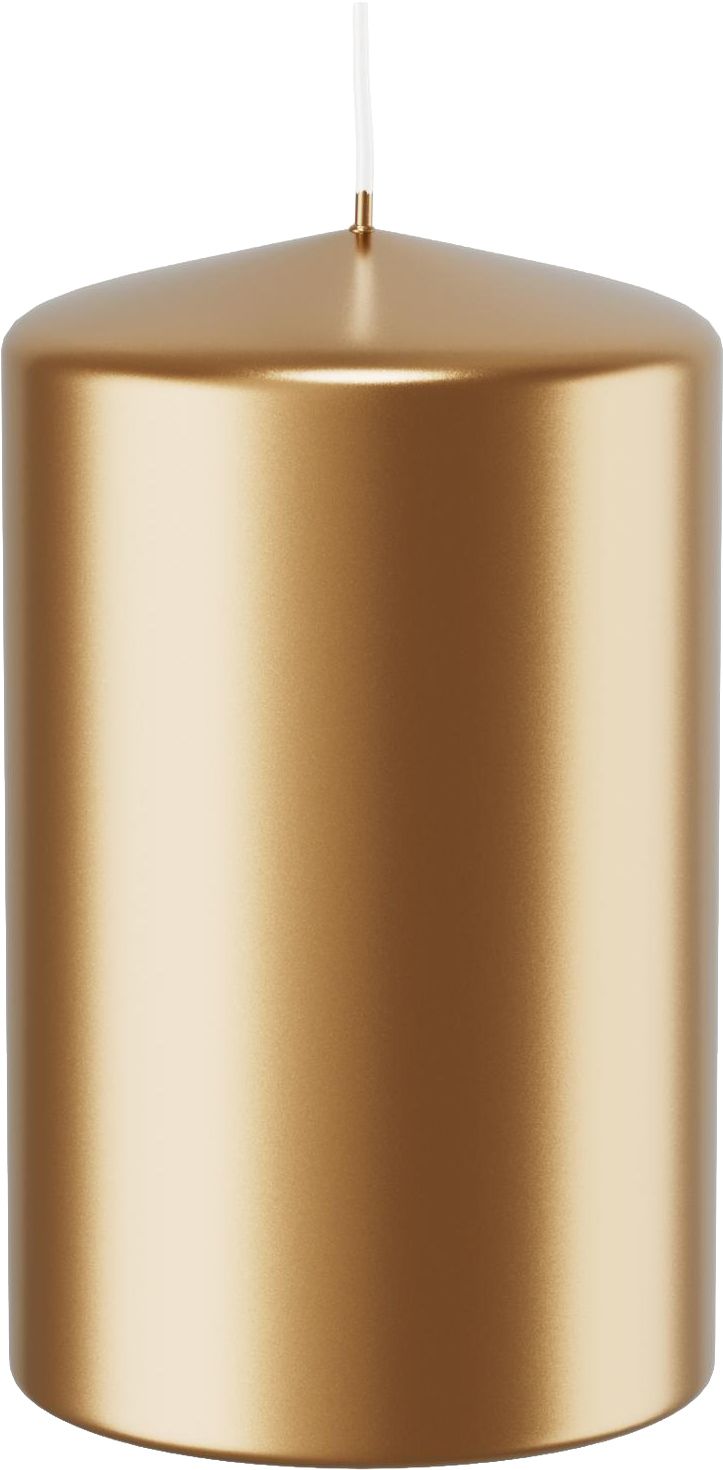 Candle „Gold“ H80cm Ø48mm