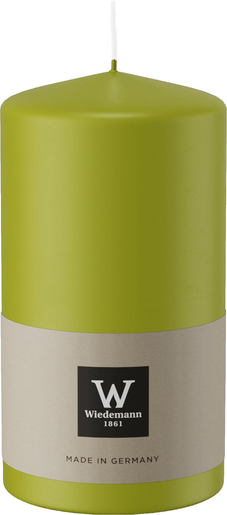 Candle „Green“ H130 Ø68mm