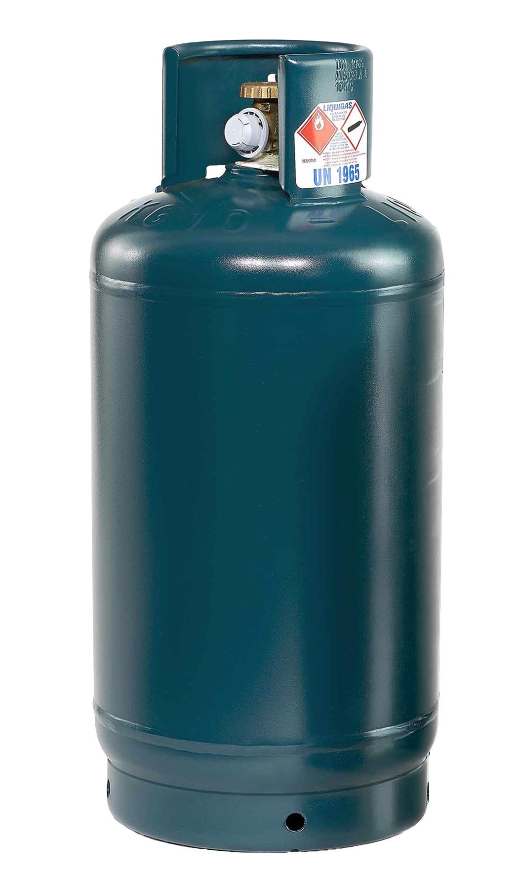 Gas bottle GPL 15kg medium Butan certified