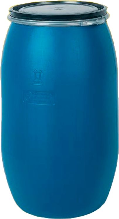 Open head drum 30lt with lid+clamp
