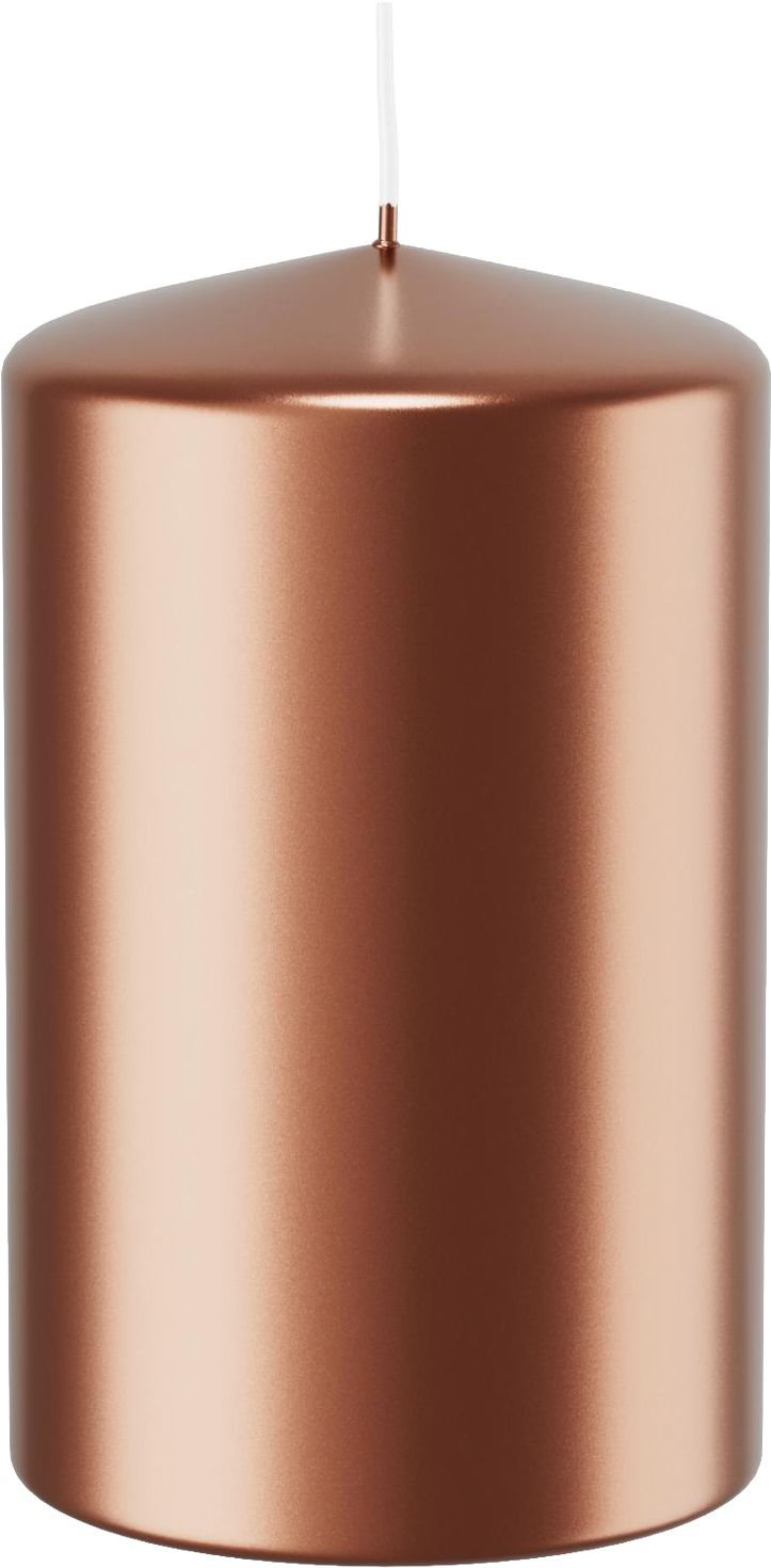Candle „Copper“ H80cm Ø48mm
