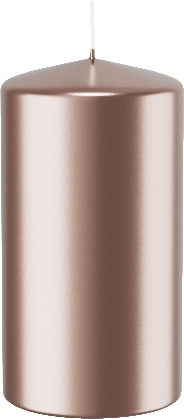 Candle „Rose gold“ H130 Ø68mm