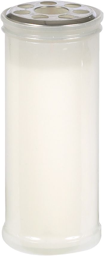 Kerze Grab T40 weiß Ø60 H160 30/Ka