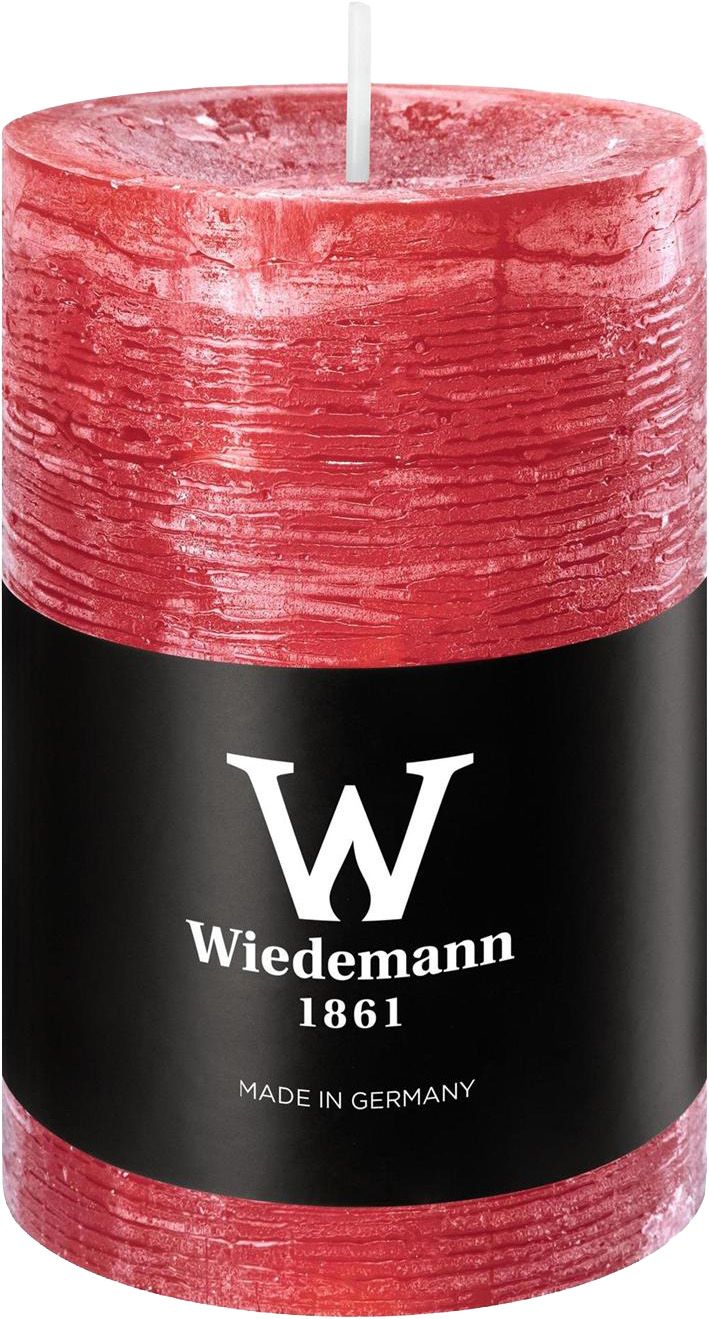 Candle Marble Rustic „Ruby“ H90 Ø58mm
