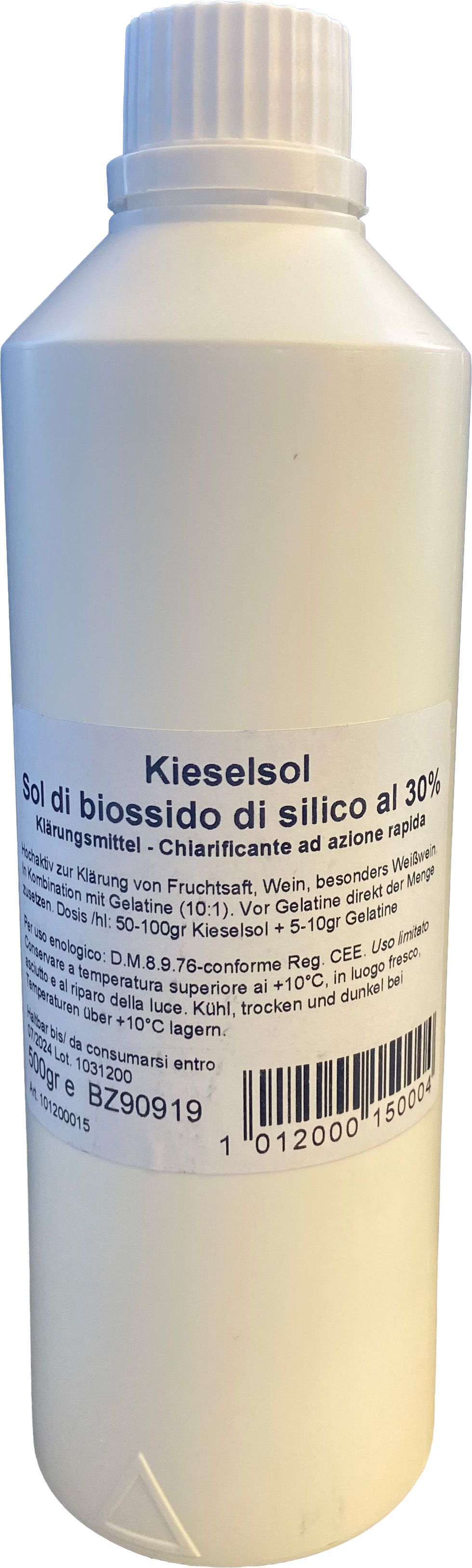 Silica sol liquid 0,5kg