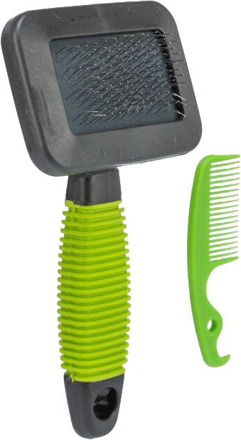 Brush soft with comb 7x13cm TX6288