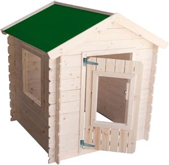 Bambini casetta „Snoopy“ 98x98x90/112cm abete