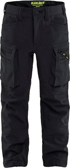 Children Pants Softshell 5220 black 110/116