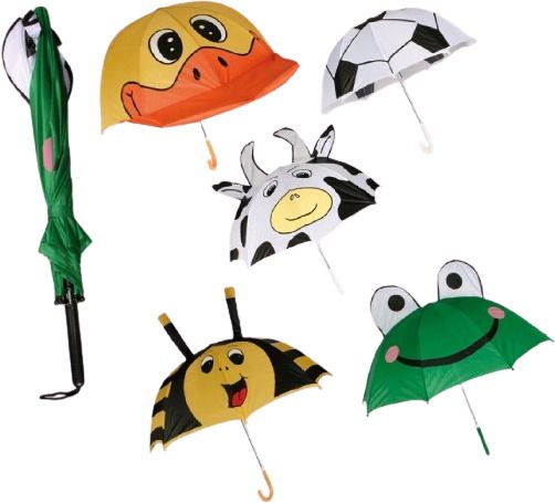 Ombrello bambini con orecchi
