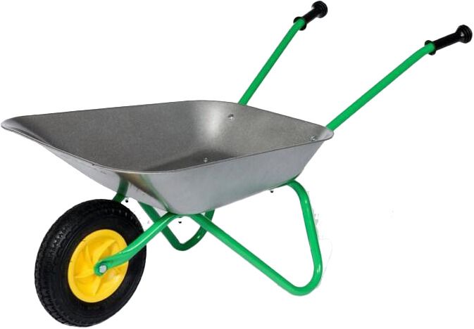 Wheelbarrow rollyMetallschubkarre
