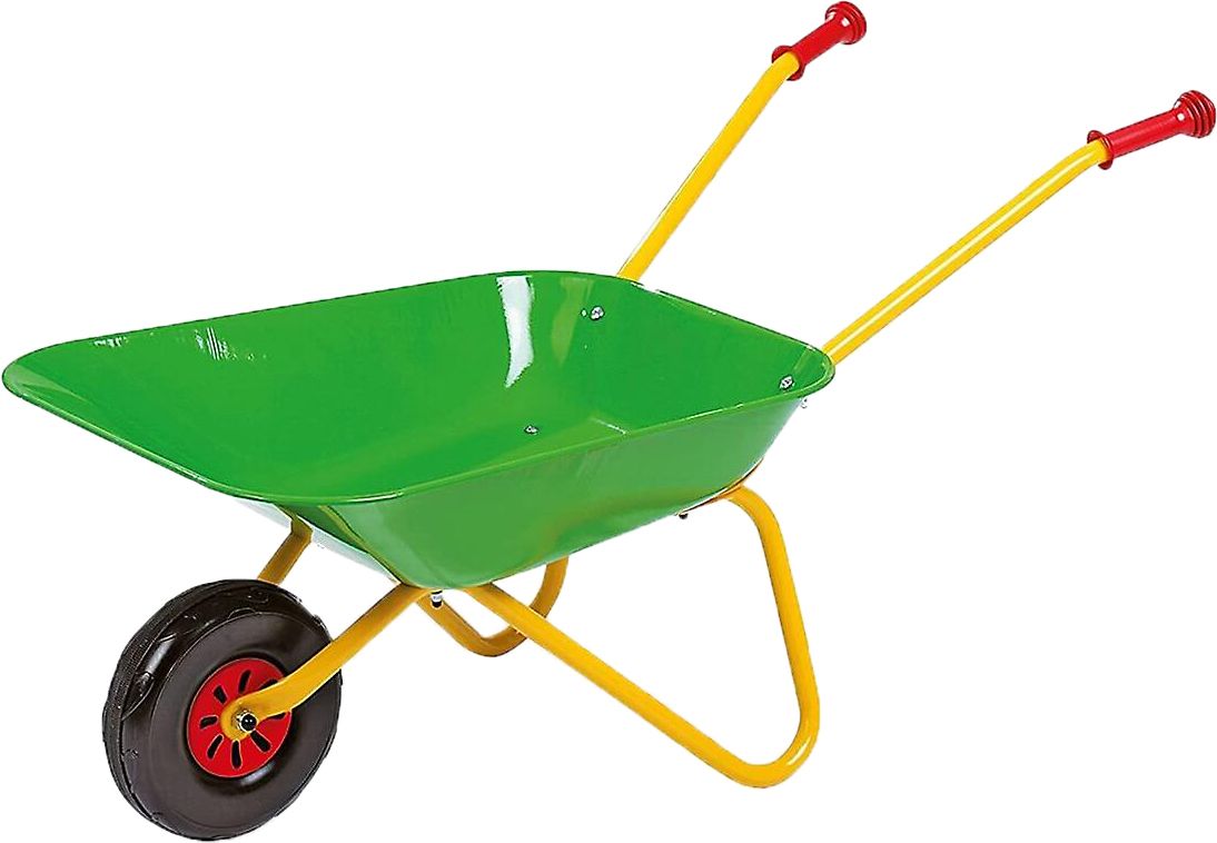Wheelbarrow rollyMetallschubkarre green