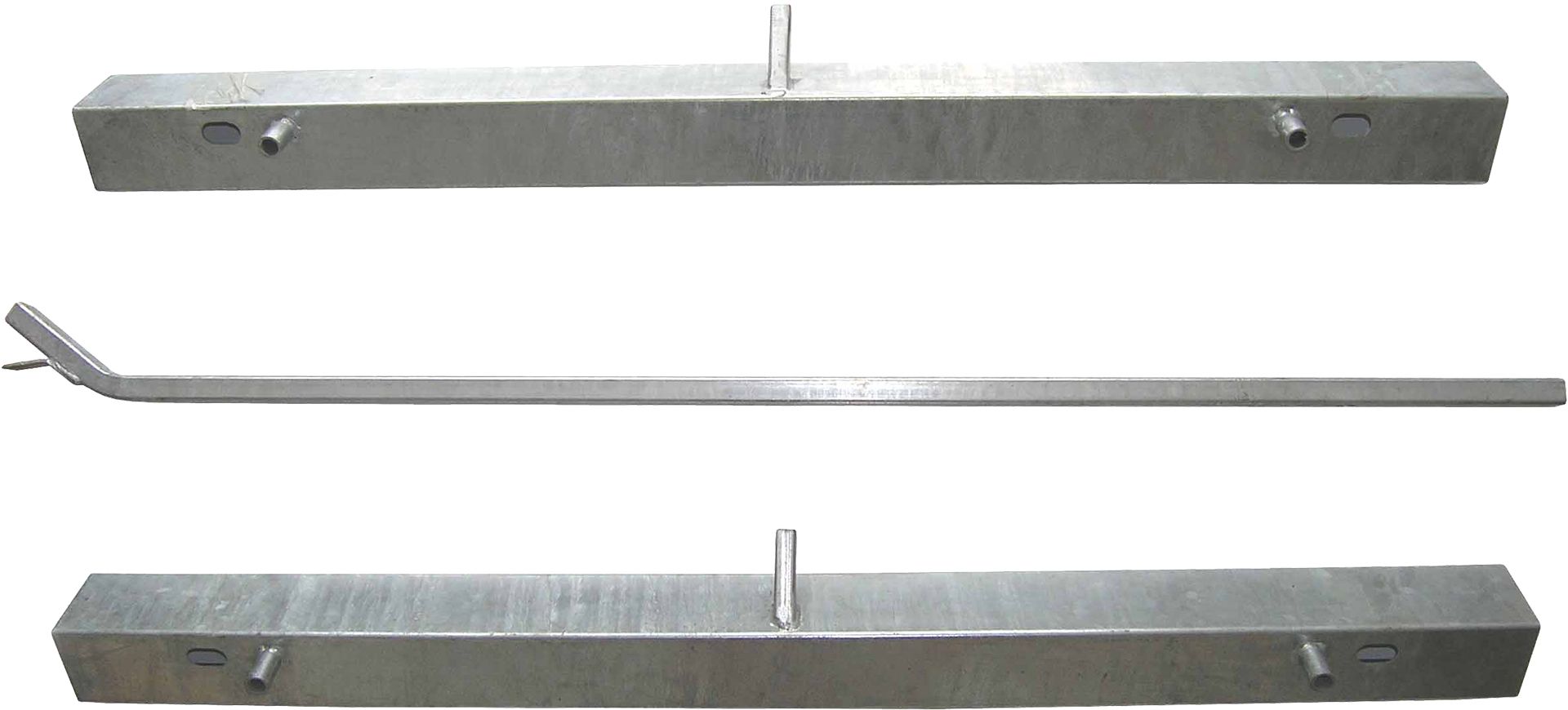 Protection set for bins galvanized