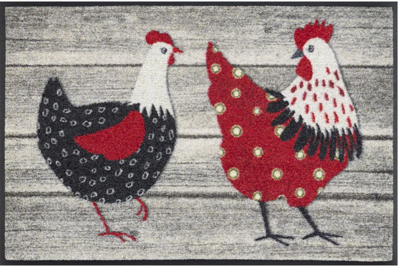 Kleen-Tex Teppich 50×75 Chicken Farm