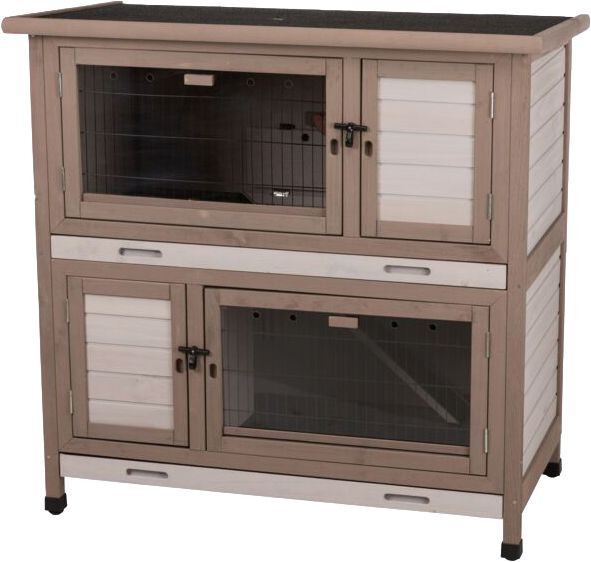 Kleintierstall Natura 2Stock 116X113X65 gedämmt TX62403 grau