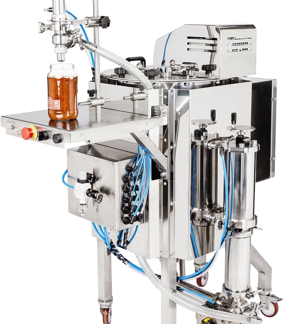 Dosatrice +tramoggia riscaldata+agitatore 20-680cc