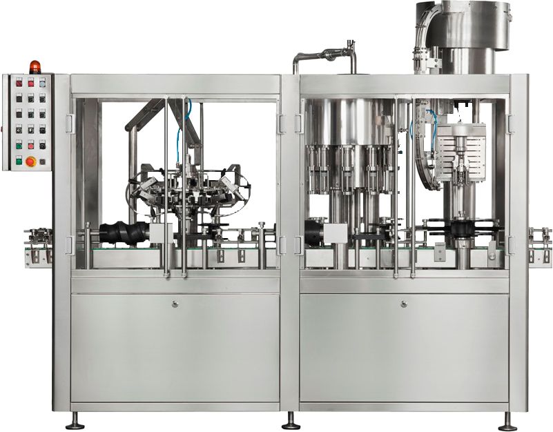 Kompakt Fill Rinser + Füller + Schraubverschließer