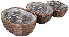 Korb Steve oval 31x24x14cm