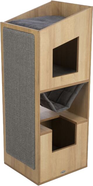 Kratztower CityStyle 105cm braun/grau TX44725