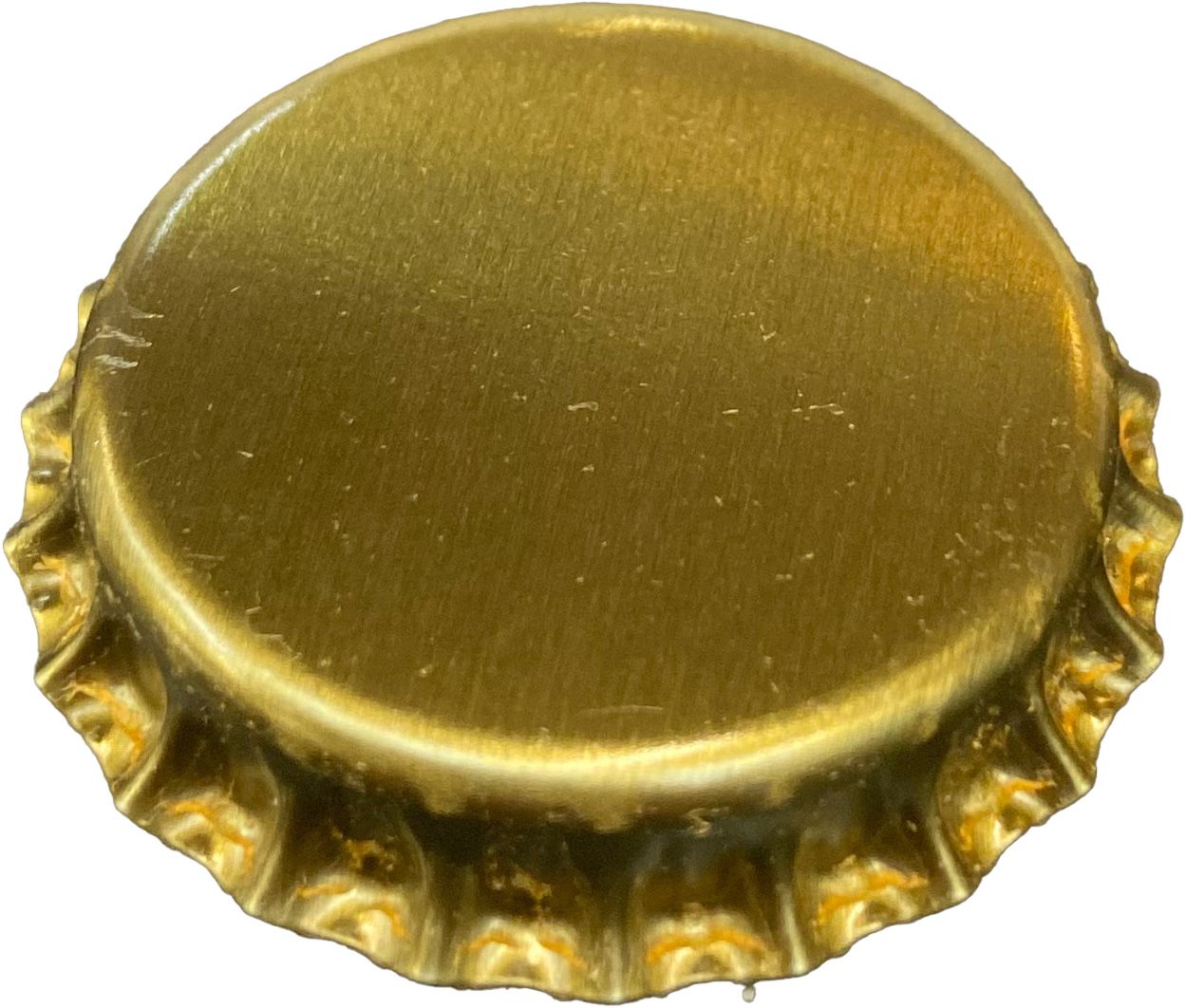 Crown Cork with bidule short Ø29mm gold 200pcs 25/box