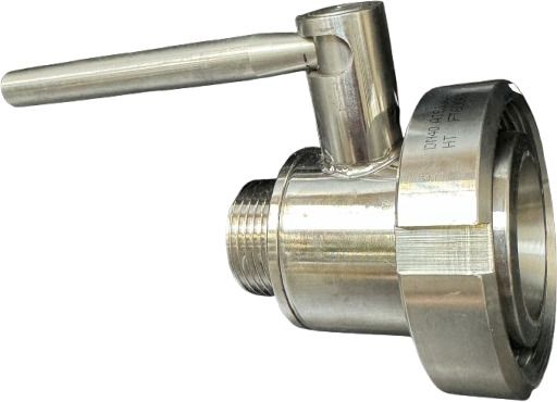 Kugelventil Inox NW25 DIN40 N.K. x 1″ A