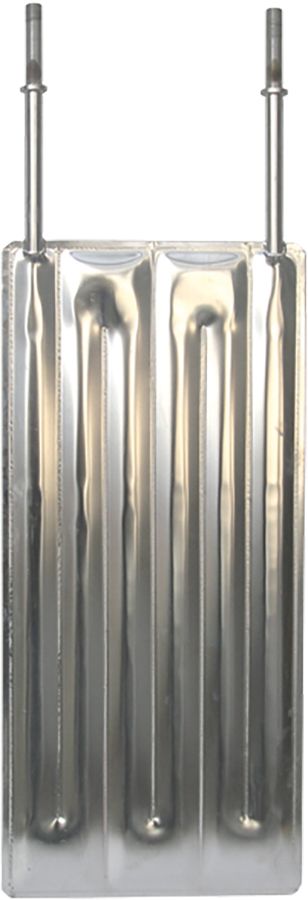 Kühlplatte KA 1/2“ 90+210mm V2A 800×370