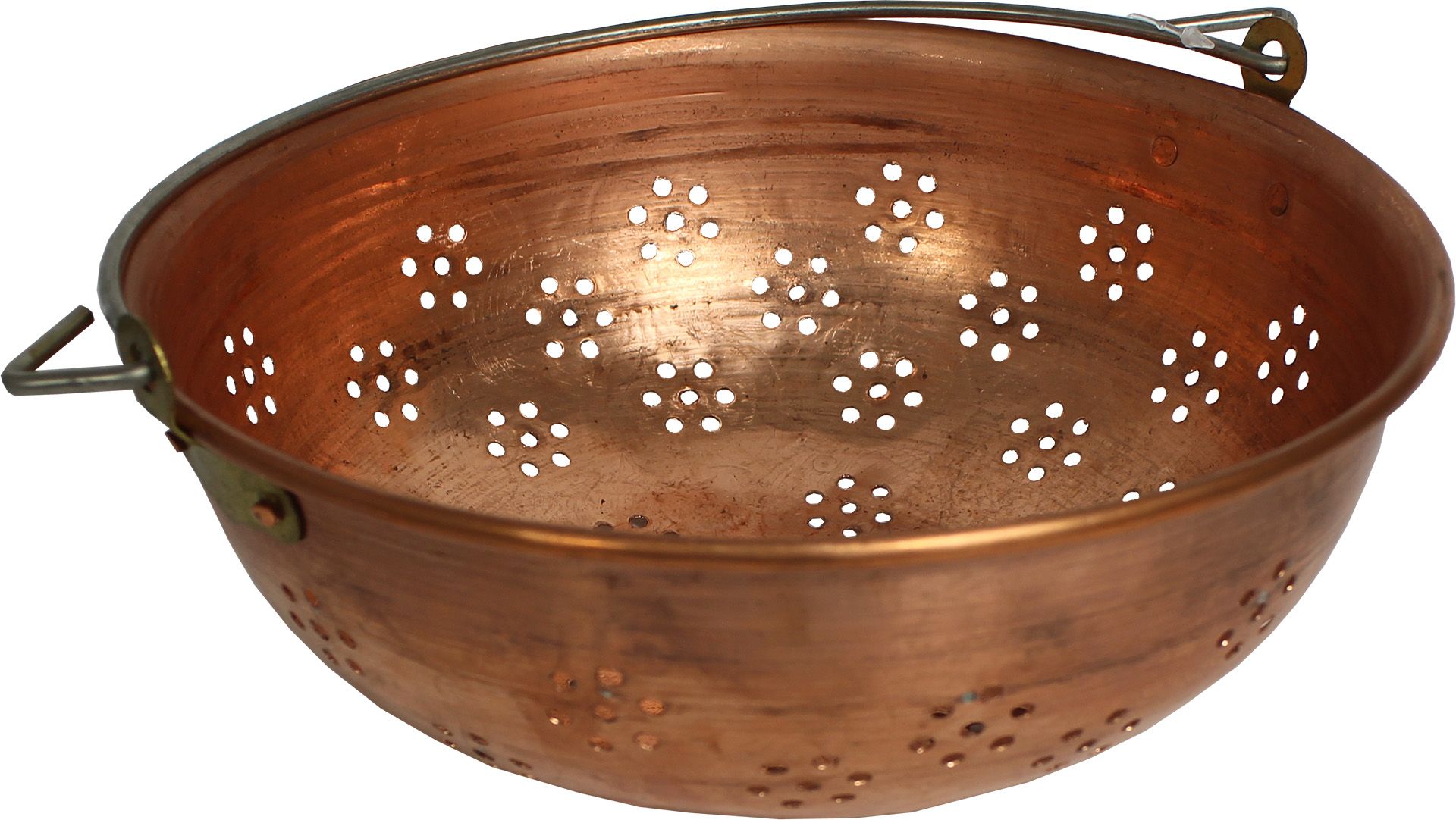 Cellar strainer copper
