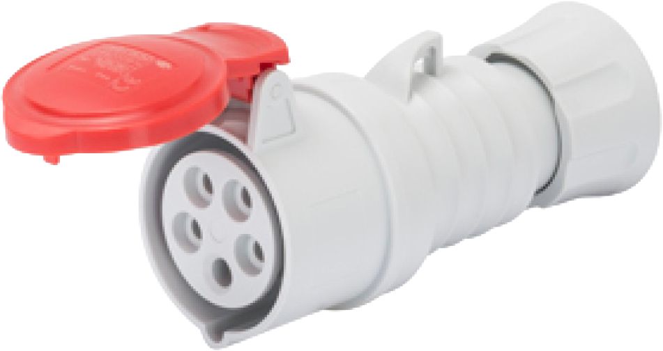 Kupplung CEE IP44 3P+T 16A 400V 6h
