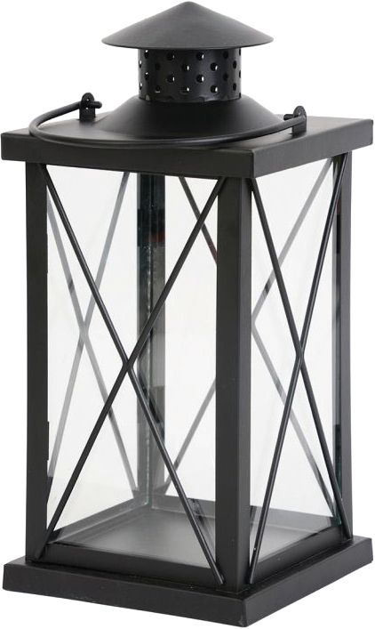 Lanterna Kutsch metallo 14x14x29/34cm