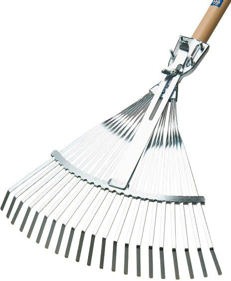 Leaf rake Profi galvanised with clamping device – 851B