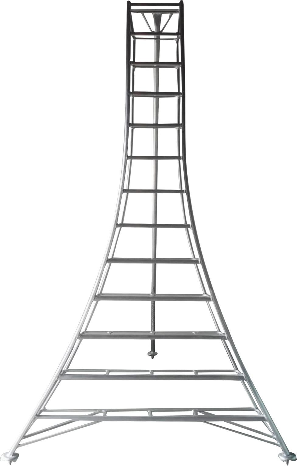Leiter Alu frutty 13 Stufen H370cm B150cm 14,4kg