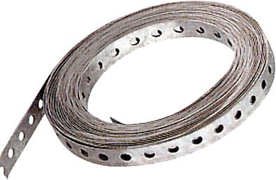 Perforated strip galvanized 17×0.7mm 10m