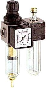 Luftdruck Druckregler mit Filter 1/4″
