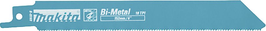Makita BiM Sägeblatt für Metall 152×0,9mm 18TPI 5St