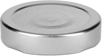 Tappo per vaso T58 alto argento con flip 1070/cf
