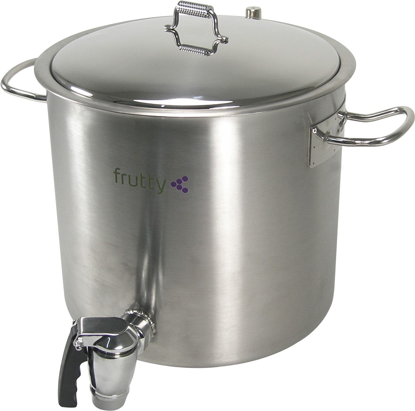 Jam cooking pot water bath 18lt valve 1″