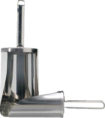 Scoop stainless steel 150mm