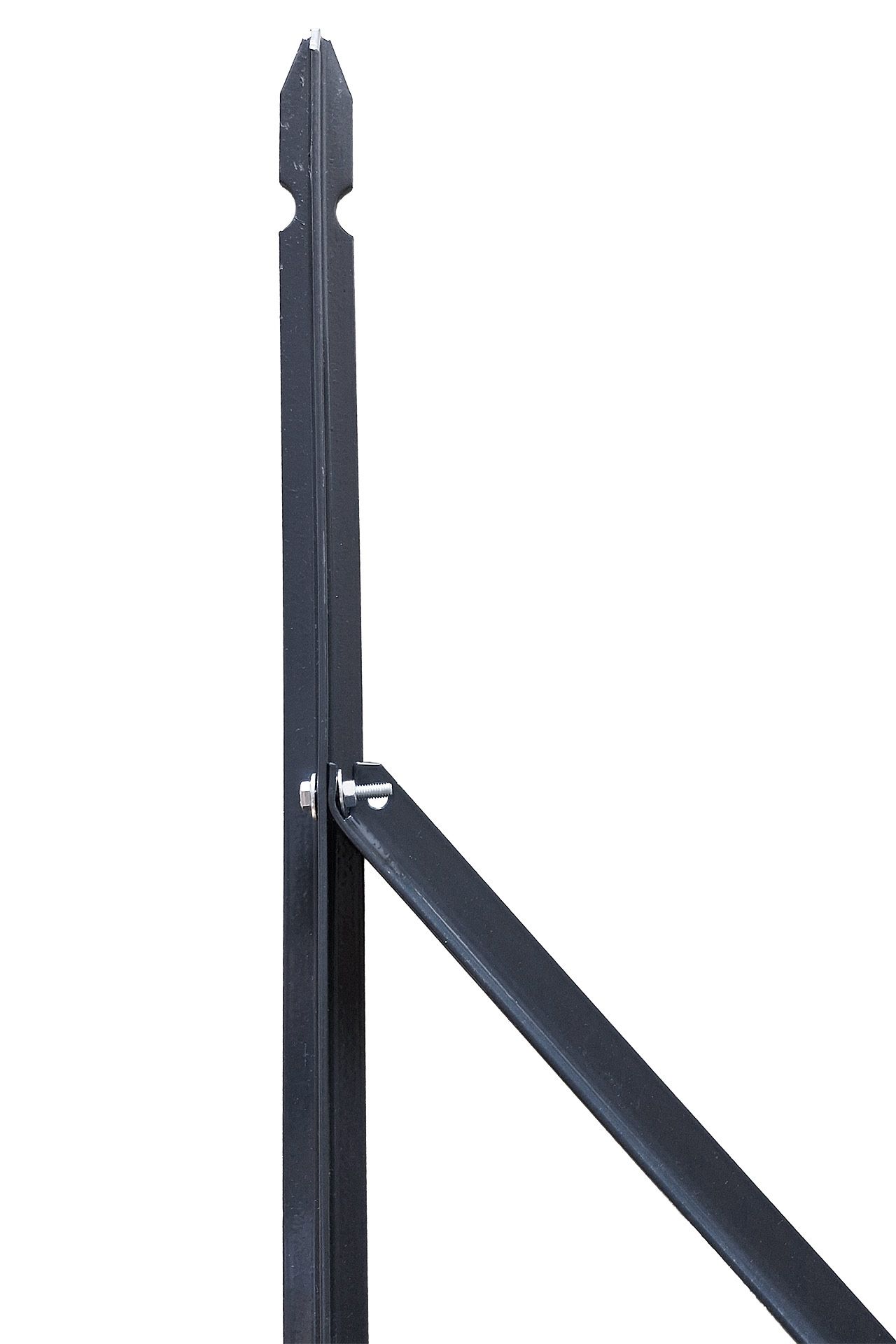 Saetta a L antracite 200cm 25x25x3 2,22kg